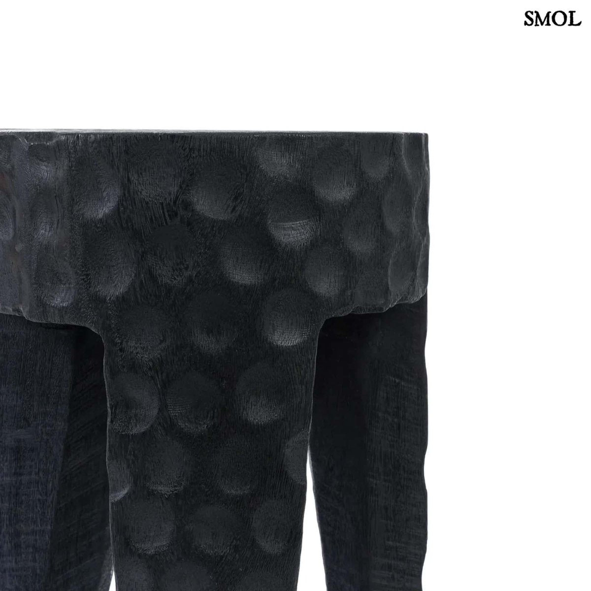 Kisasztal és ülőke - fekete, fa, 45 cm | PARAMO - SMOL