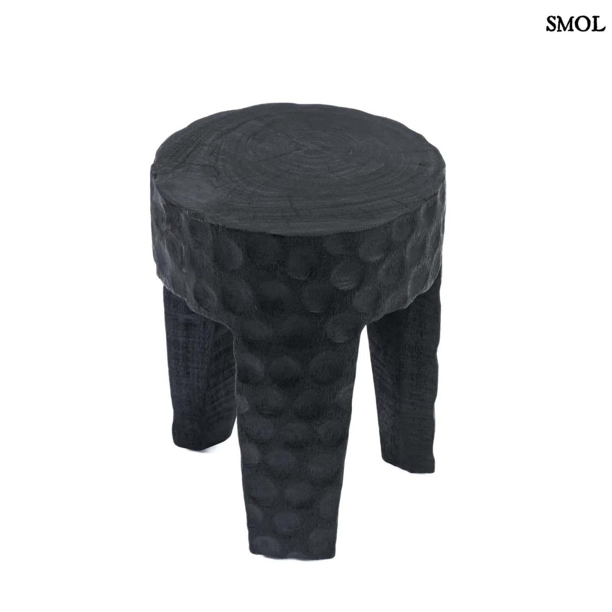 Kisasztal és ülőke - fekete, fa, 45 cm | PARAMO - SMOL