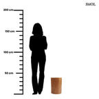 Kisasztal és ülőke - teakfa, 40 cm | TRIBE - SMOL