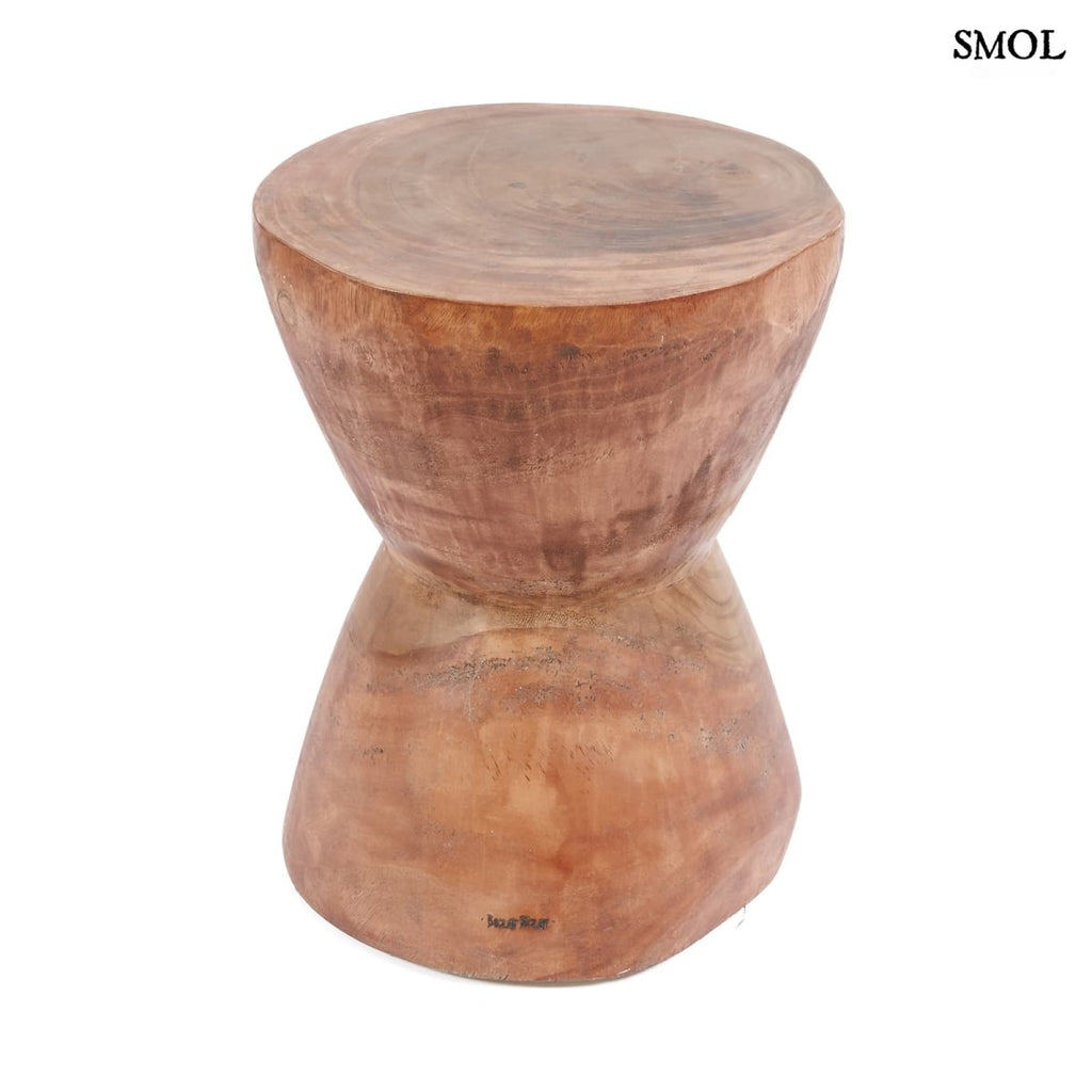 Kisasztal és ülőke - természetes, fa, 40 cm | KONA - SMOL