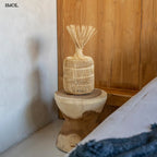 Kisasztal és ülőke - természetes, fa, 40 cm | KONA - SMOL