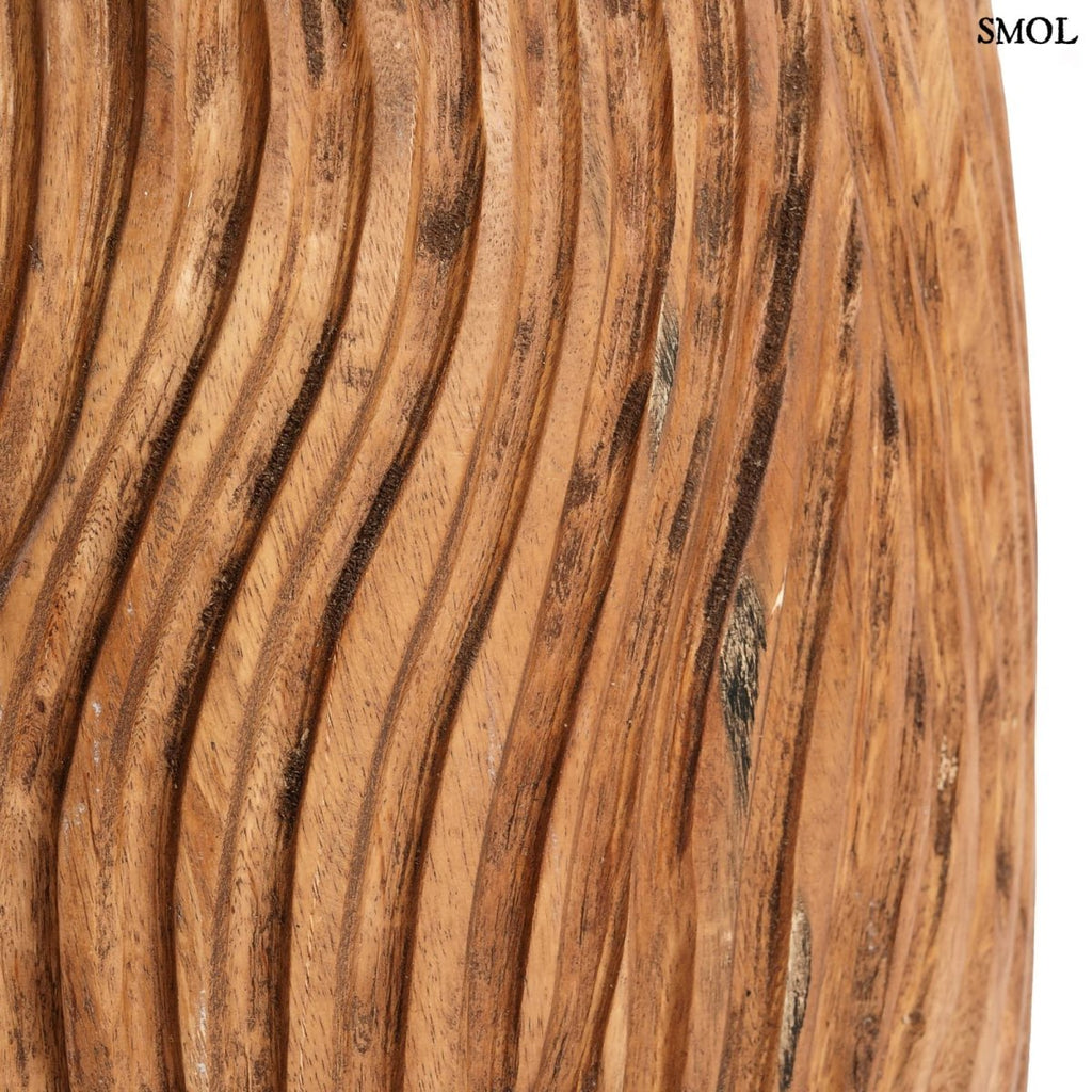 Kisasztal és ülőke - természetes fa, 45 cm | CELEBES - SMOL