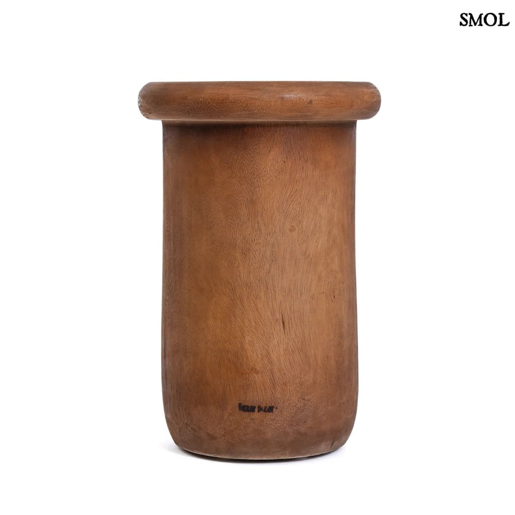 Kisasztal és ülőke - természetes, fa, 45 cm | KILLA - SMOL