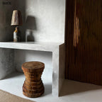 Kisasztal és ülőke - természetes, fa, 45 cm | MAZU - SMOL