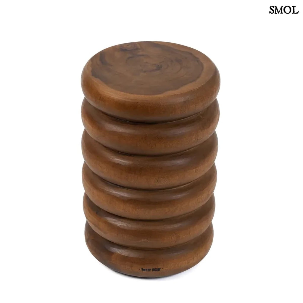 Kisasztal és ülőke - természetes suarfa, 45 cm | UMIKO - SMOL