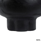 Kisasztal - fekete, fa, ⌀60 cm | TUTUP - SMOL