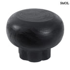 Kisasztal - fekete, fa, ⌀60 cm | TUTUP - SMOL