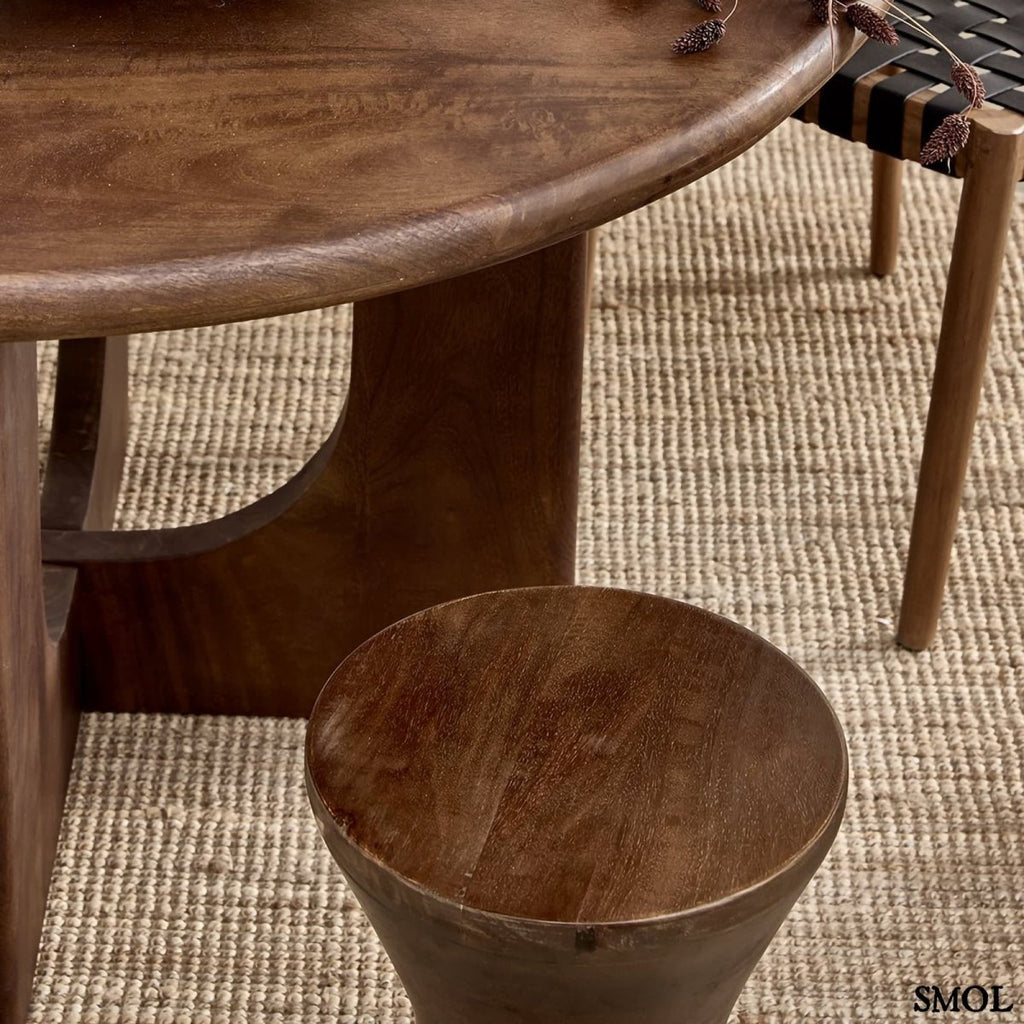 Kisasztal - mangófa, 45 cm | SAMOA - SMOL