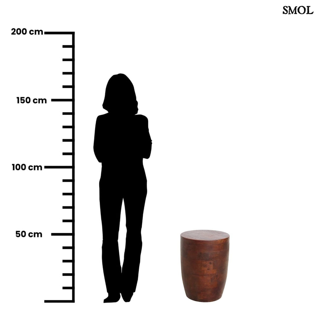 Kisasztal - mangófa, 45 cm | TUVALU - SMOL