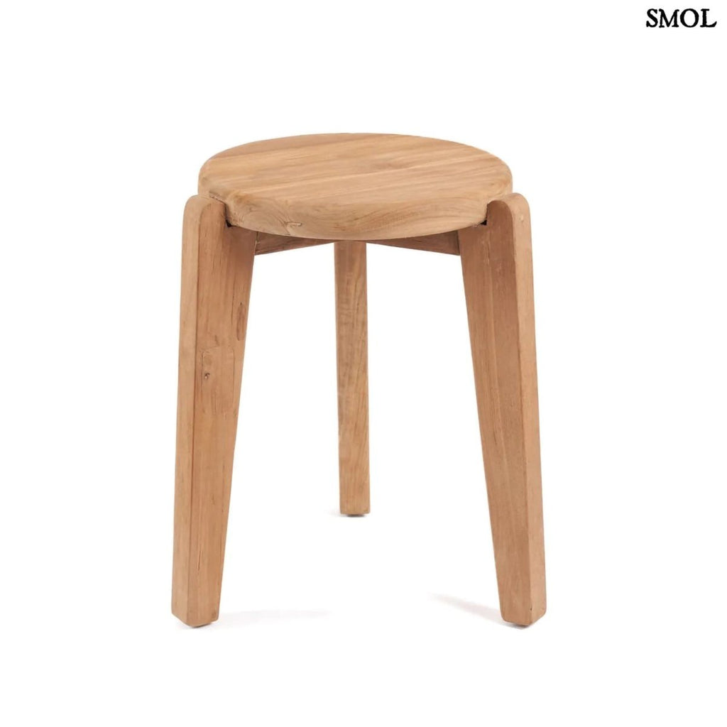 Kisasztal - teakfa, 50 cm | SESEH - SMOL