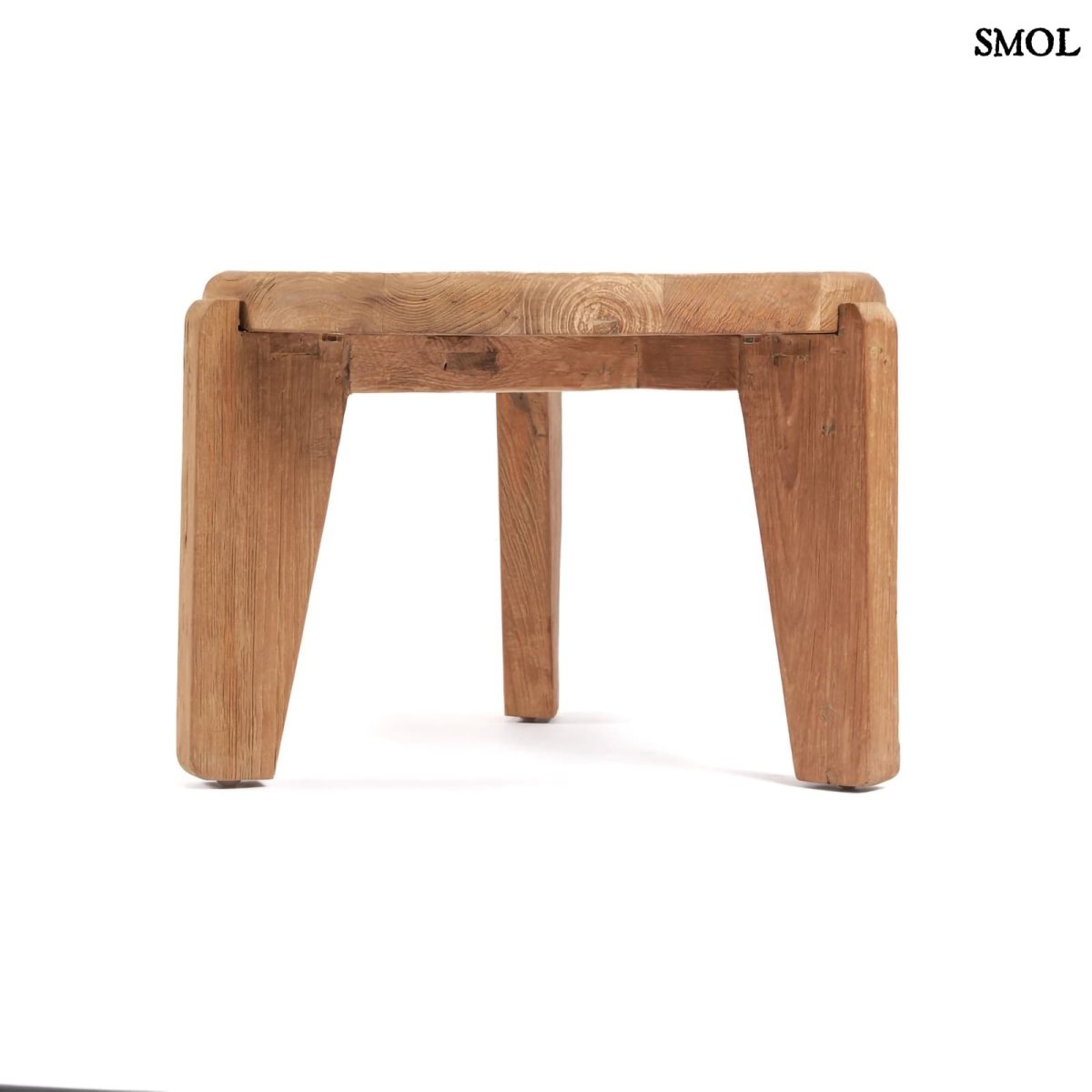 Kisasztal - teakfa, ⌀50 cm | WABISABIS - SMOL