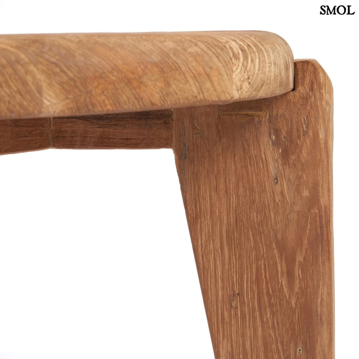 Kisasztal - teakfa, ⌀50 cm | WABISABIS - SMOL