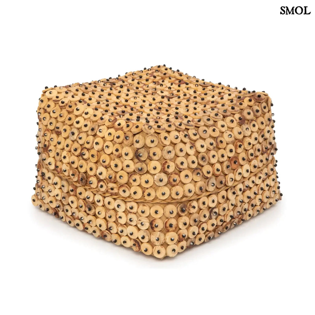 Kókuszhéj Tárolódoboz - natúr, L | COCONUT SHELL - SMOL