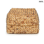 Kókuszhéj Tárolódoboz - natúr, L | COCONUT SHELL - SMOL