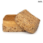 Kókuszhéj Tárolódoboz - natúr, L | COCONUT SHELL - SMOL