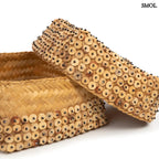 Kókuszhéj Tárolódoboz - natúr, L | COCONUT SHELL - SMOL