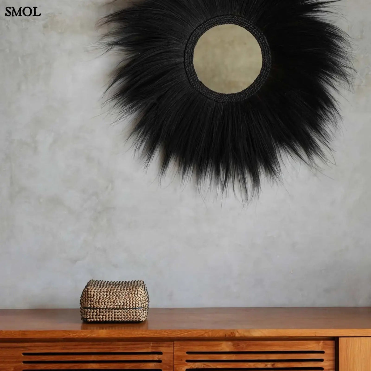 Kókuszhéj Tárolódoboz - natúr, L | COCONUT SHELL - SMOL