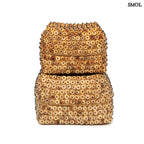 Kókuszhéj Tárolódoboz - natúr, L | COCONUT SHELL - SMOL