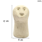 Sumba kőszobor: kézzel faragott indonéz homokkő dekoráció, méretekkel