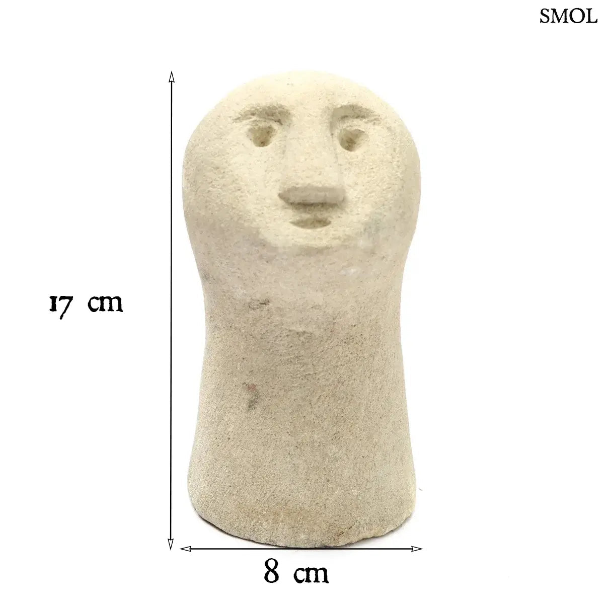 Sumba kőszobor: kézzel faragott indonéz homokkő dekoráció, méretekkel