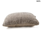 Lenvászon díszpárnahuzat – natúr-fekete | LINEN GRAIN | SMOL - fektetve