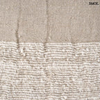 Lenvászon díszpárnahuzat – natúr, kézzel szőtt | LINEN EDIT - SMOL