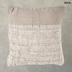 Lenvászon díszpárnahuzat – natúr, kézzel szőtt | LINEN EDIT - SMOL