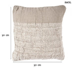 Lenvászon díszpárnahuzat – natúr, kézzel szőtt | LINEN EDIT - SMOL
