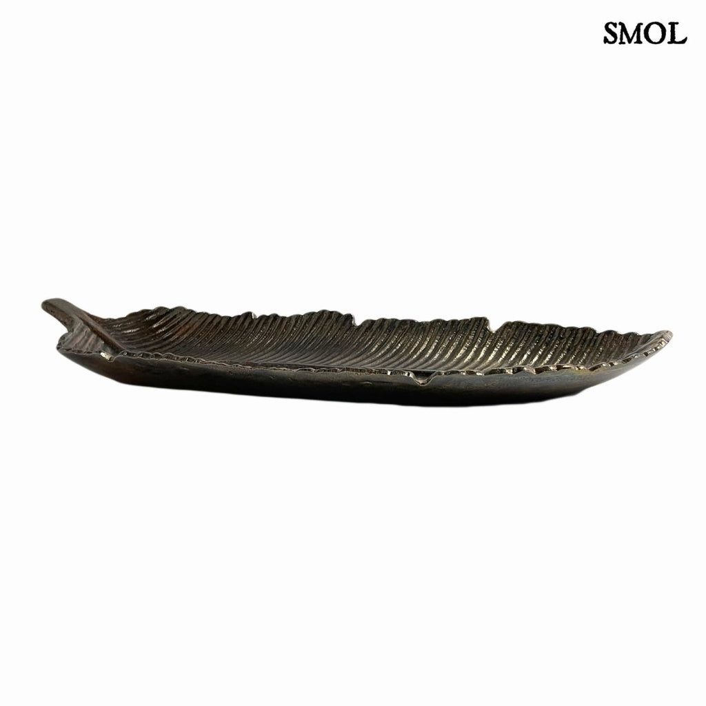 Levél Formájú Dísztál | CORA - smol.hu - oldalról