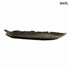 Levél Formájú Dísztál | CORA - smol.hu - oldalról