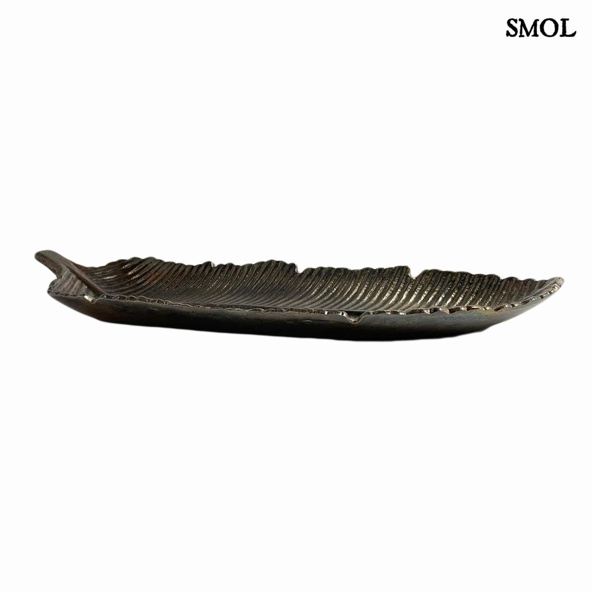 Levél Formájú Dísztál | CORA - smol.hu - oldalról