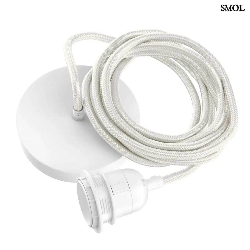 Mennyezeti lámpakábel – fehér, 1 foglalat | FITTING - SMOL