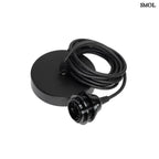 Mennyezeti lámpakábel – fekete, 1 foglalat | FITTING - SMOL