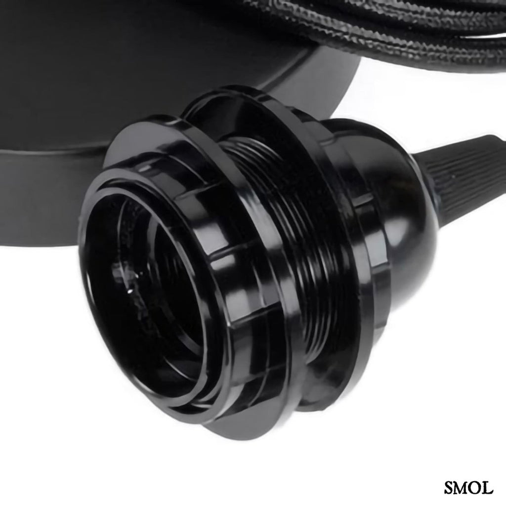 Mennyezeti lámpakábel – fekete, 1 foglalat | FITTING - SMOL