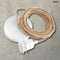 Ceiling lamp cable – natural white, 1 socket | FITTING
