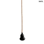 Mennyezeti lámpakábel – natúr - fekete, 1 foglalat | FITTING - SMOL