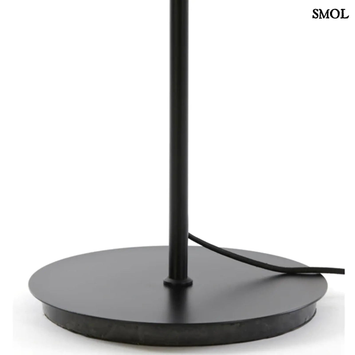 Modern Üvegbúrás Asztali Lámpa – barna| MELBA | SMOL - lámpatalp