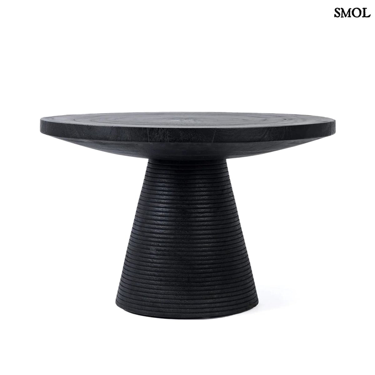 Modern, fa dohányzóasztal - fekete | MATATA - SMOL