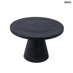 Modern, fa dohányzóasztal - fekete | MATATA - SMOL