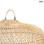 Nagy Rattan Lámpaernyő, 58 cm | BATU BOLONG - SMOL