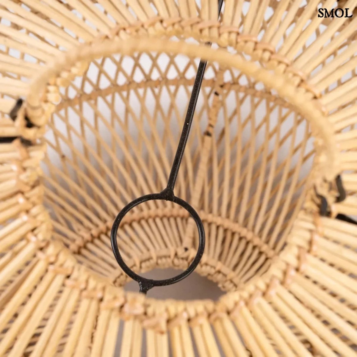 Nagy Rattan Lámpaernyő, 58 cm | BATU BOLONG - SMOL