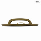 smol.hu -ALLURE, nagyméretű, arany dísztál fogókkal, 54 cm fogók nagyítva