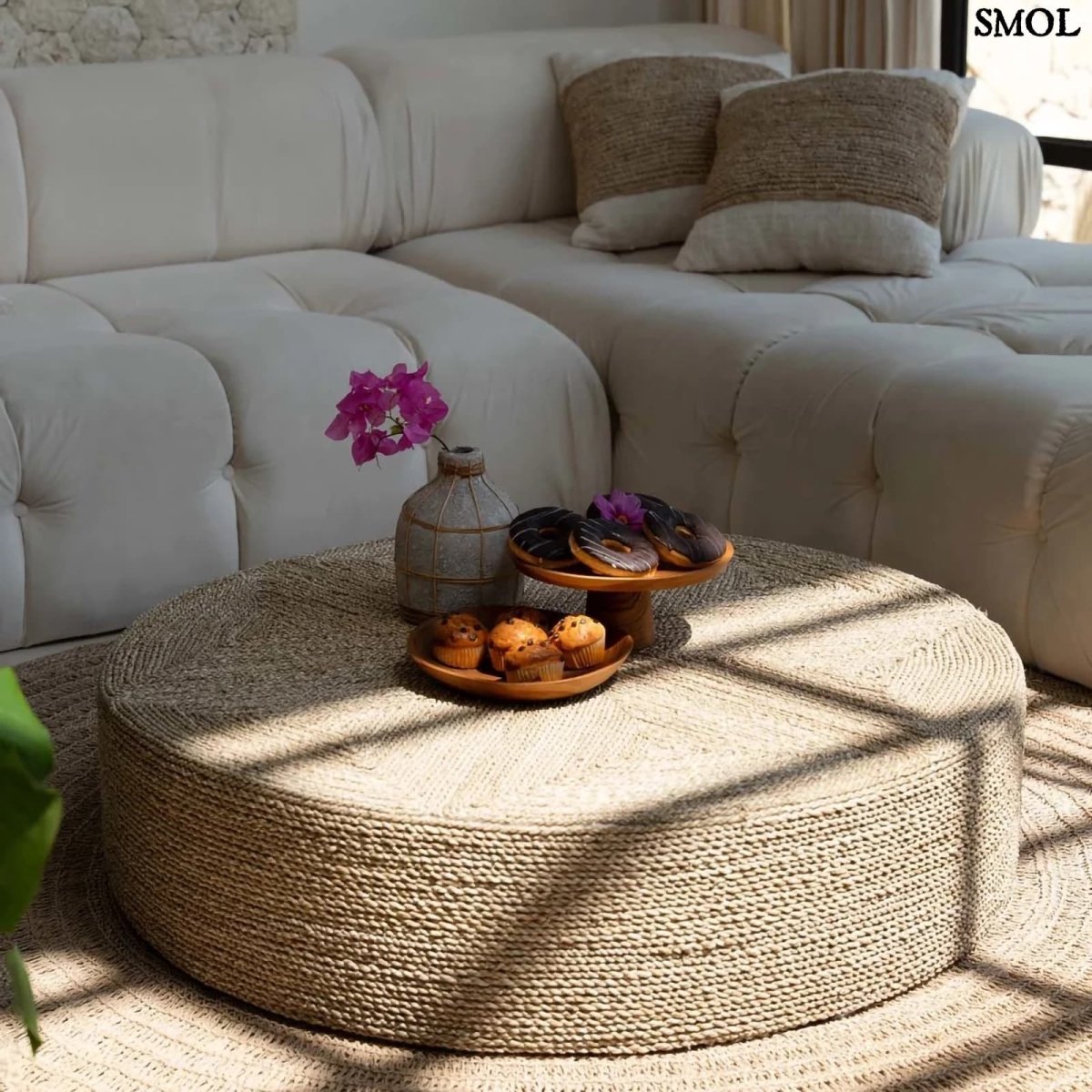 Óriás Tengerifű Puff, 100 cm | HUGE - SMOL