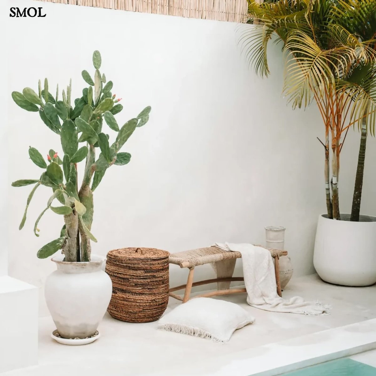 Pad - teakfa és tengerifű, 110 cm | PORTO - SMOL