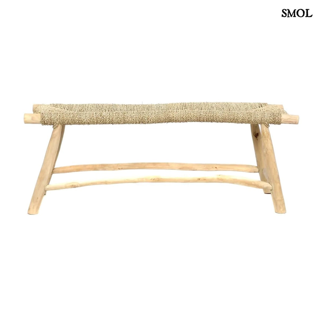 Pad - teakfa és tengerifű, 110 cm | PORTO - SMOL