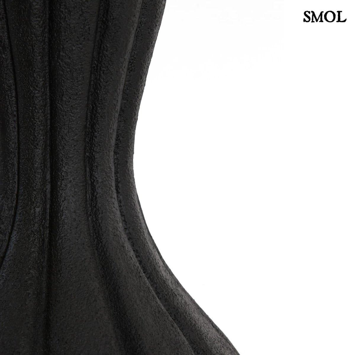 Padlóváza - fekete, nagyméretű, 47,5 cm | YUCCA - smol.hu - középen nagyítva