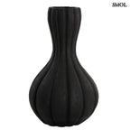 Padlóváza - fekete, nagyméretű, 47,5 cm | YUCCA - smol.hu - fehér háttérrel