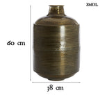 Padlóváza - fém, 60cm | POMMY - smol.hu - méretekkel