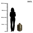 Padlóváza - fém, 60cm | POMMY - smol.hu - méretarányosan