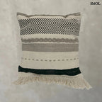 Pamut Díszpárna, 45x45 | SOSENE | SMOL - szürke háttérrel